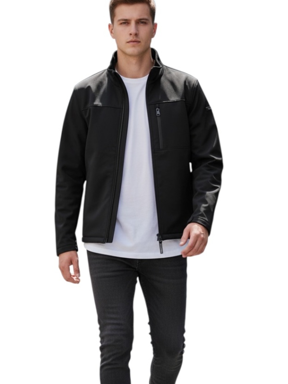 Calvin Klein Men’s Faux Fur Lined Jacket